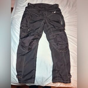 HWK Moto Protective Black Pants